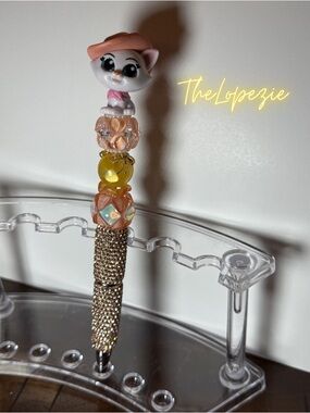 Handmade Marie Inspired Beaded Pen
